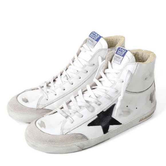 Golden Goose Other - Golden Goose High Top Sneakers Black Star - Size 44